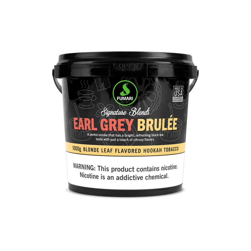Fumari Earl Grey Brulée Hookah Shisha Flavor - 1000g