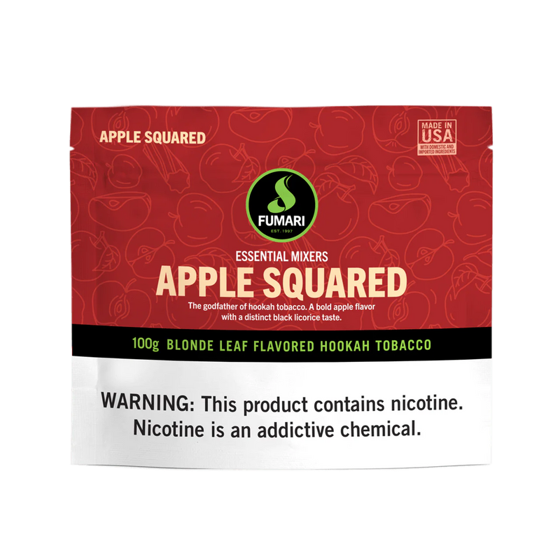 Fumari Apple Squared Hookah Shisha Flavor Fumari Apple Squared Hookah Shisha Flavor