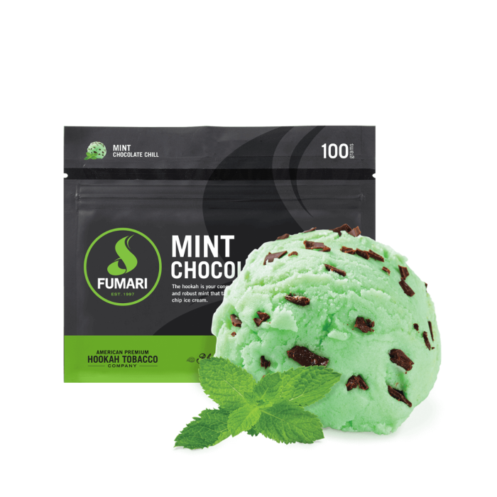 Fumari Mint Chocolate Chill Hookah Shisha Flavor - 100g