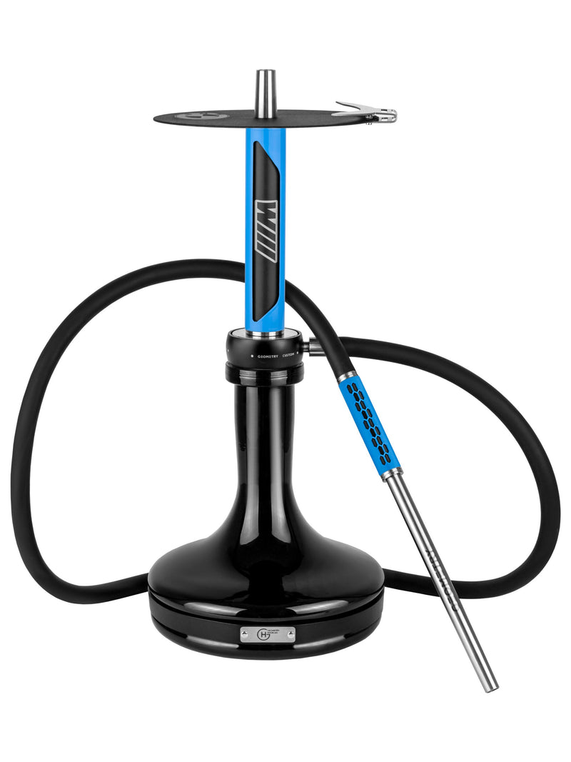 Geometry Little Bro M/// Hookah - Blue