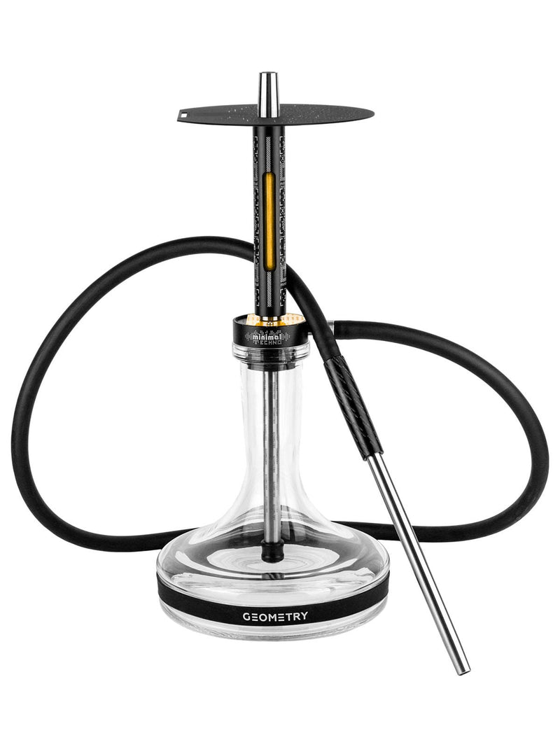 Geometry Minimal Techno Hookah - Yellow