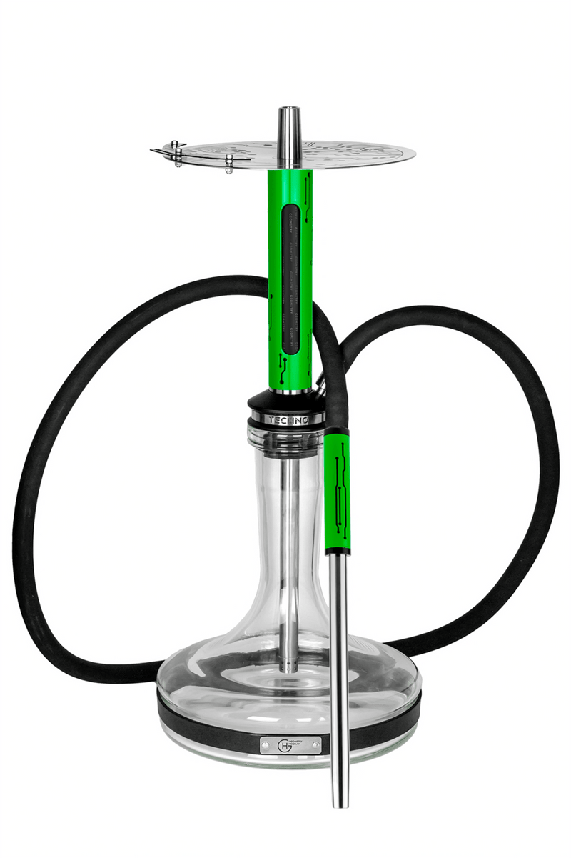 Geometry Techno Hookah - Green