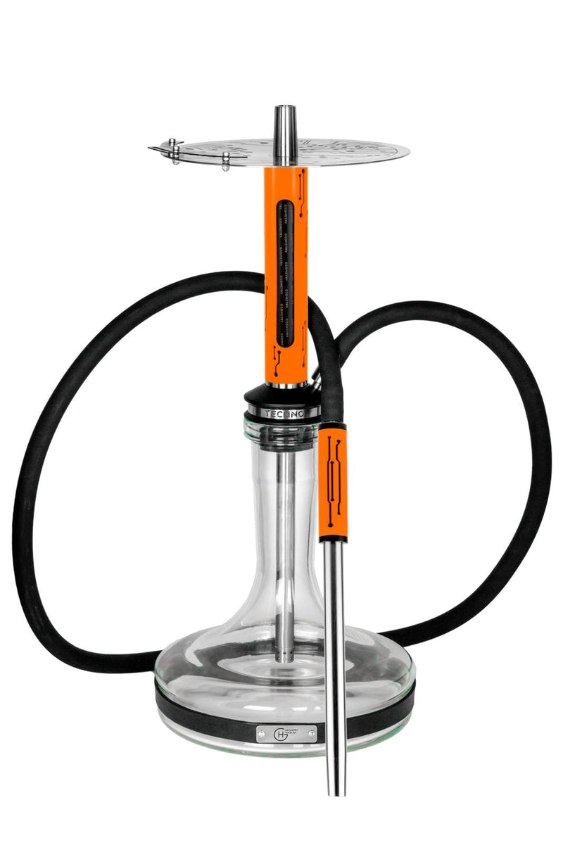 Geometry Techno Hookah - Orange