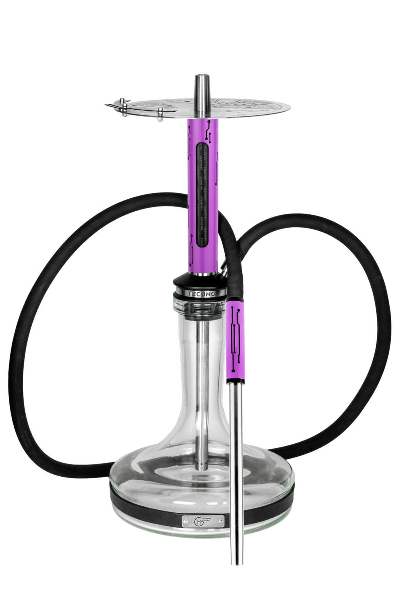 Geometry Techno Hookah - Purple