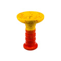 Harvik Blast Hookah Bowl - Yellow-Red