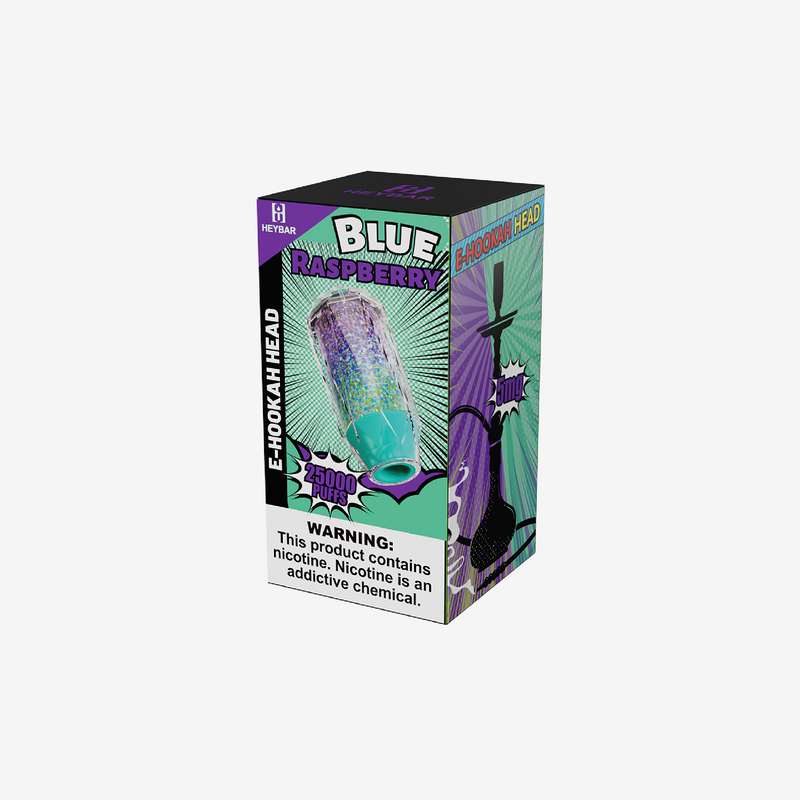 Heybar Crystal E-Hookah Head | Dual Vape & Hookah Device 25,000 Puffs Heybar Crystal E-Hookah Head | Dual Vape & Hookah Device 25,000 Puffs