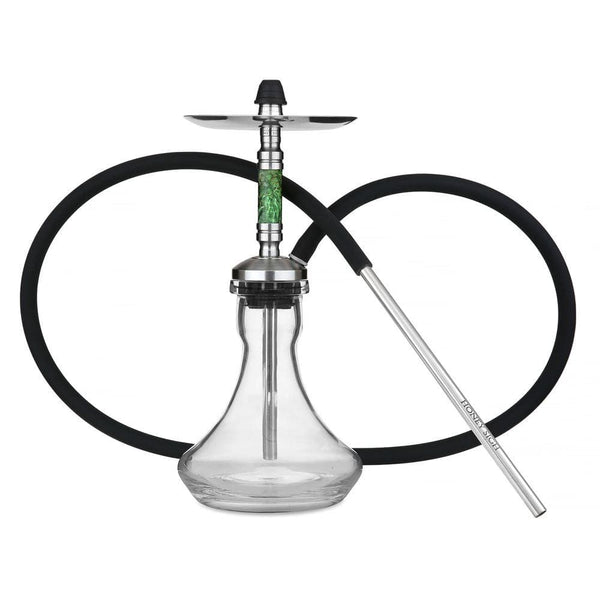 Honey Sigh Urban SW Mini Hookah - Green / Clear