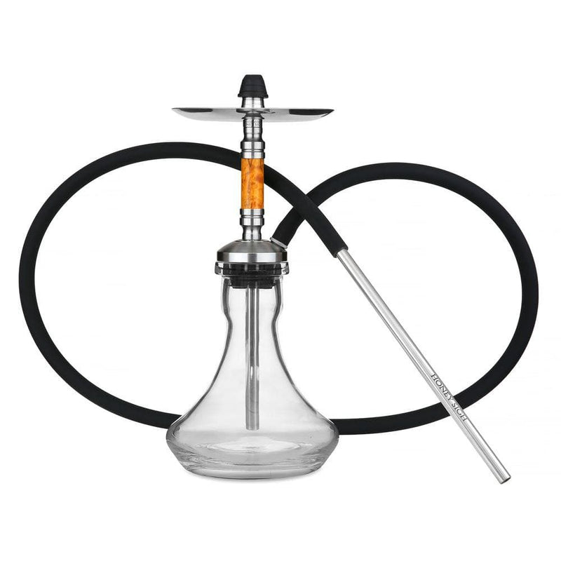 Honey Sigh Urban SW Mini Hookah - Orange / Clear