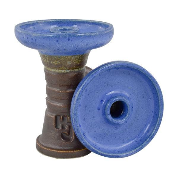 HookahJohn Retro Harmony Hookah Bowl - Blue Stone