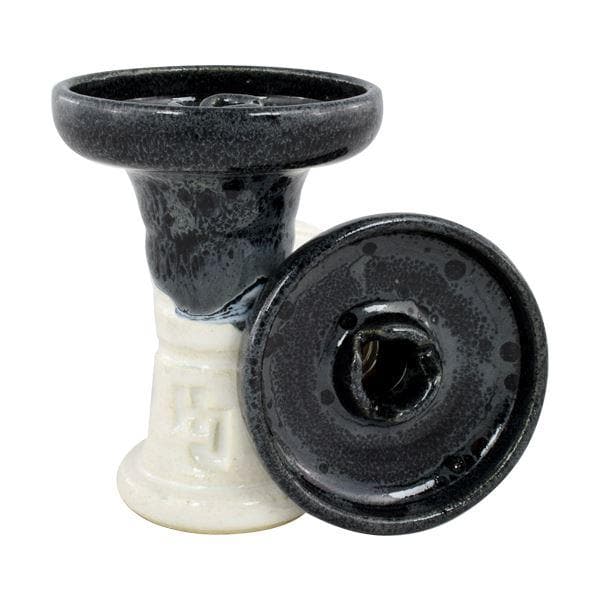 HookahJohn Trimony Hookah Bowl - Wet Ash Over White