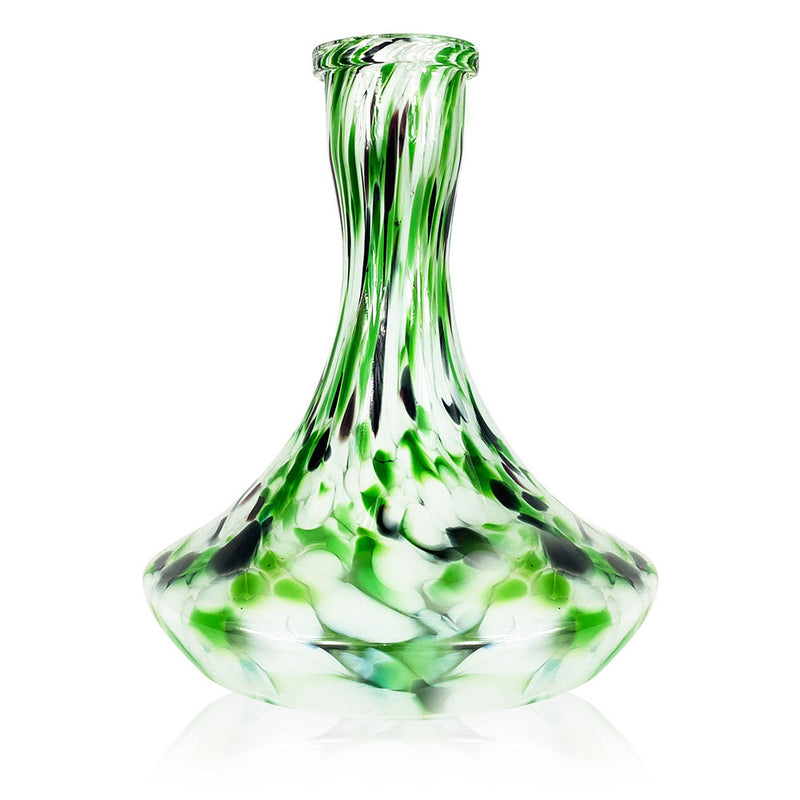 Hookah Tree C3 Hookah Base - WHITE-GREEN-PURPLE