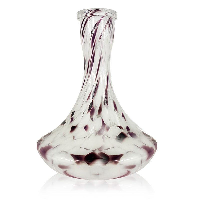 Hookah Tree C3 Hookah Base - WHITE-PURPLE