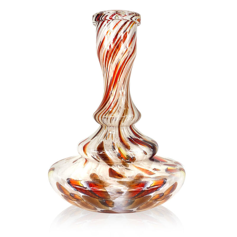 Hookah Tree EE3 Hookah Base - WHITE-RED