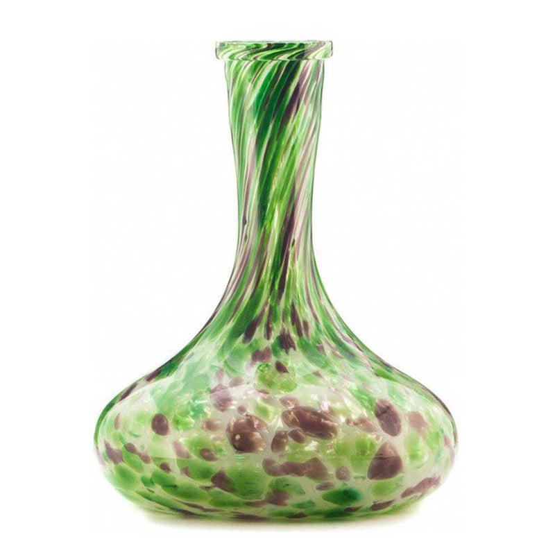 Hookah Tree S3 Hookah Base - WHITE-GREEN-PURPLE