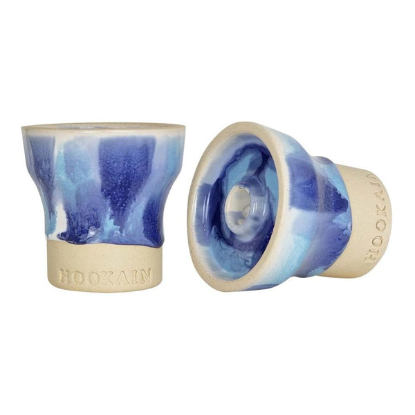 Hookain Popo Phunnel Hookah Bowl - Blue Bubble