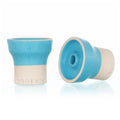 Hookain Popo Phunnel Hookah Bowl - Coral Blue