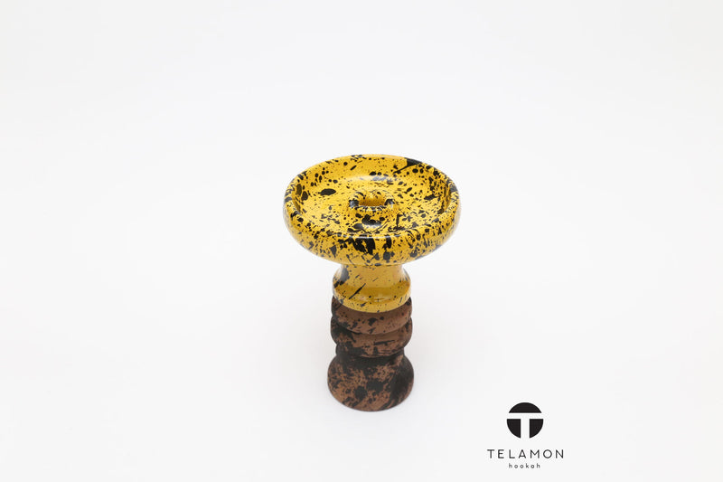 Telamon Harmony Glaze Hookah Bowl - Yellow