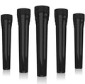 Black Disposable Hookah Mouth Tips - Pack of 100 Hookah Tips - Black