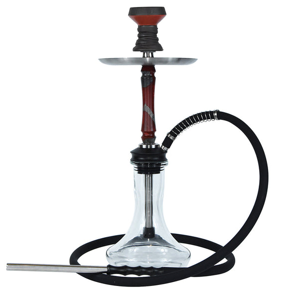 Icon Pomp Hookah Set - Red