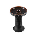 Alpha Hookah Shisha Bowl Wave Phunnel - Indian Black