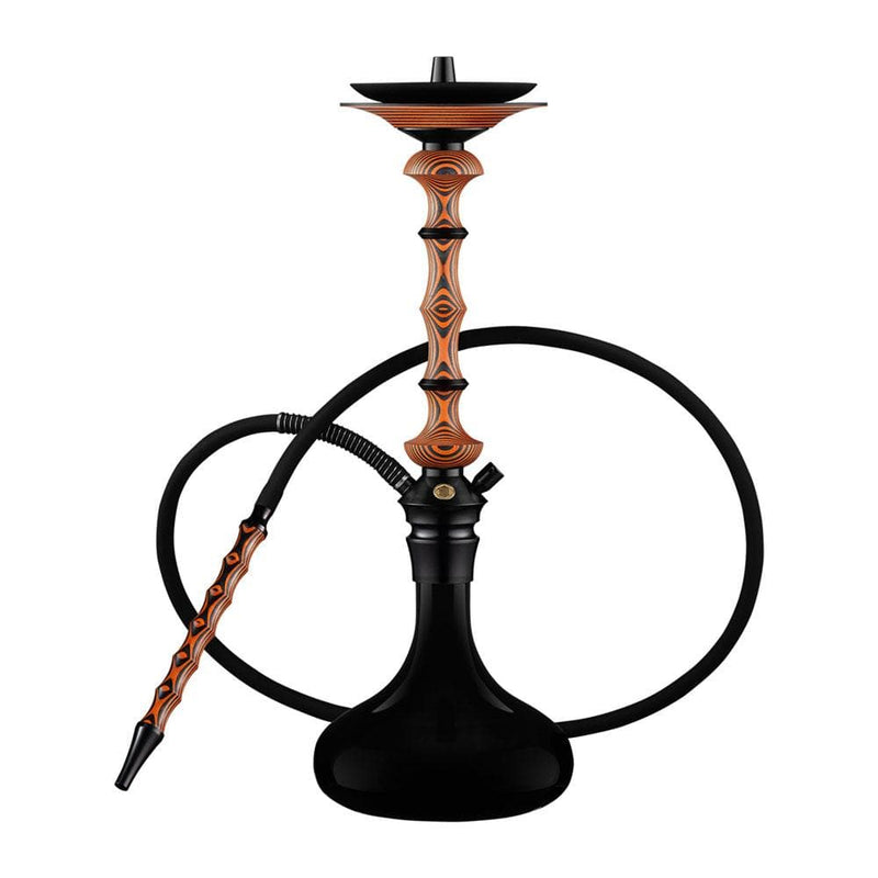 Japona Hookah Lotus - Orange / Black