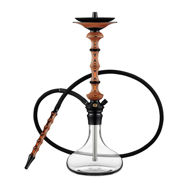 Japona Hookah Lotus - Orange / Transparent