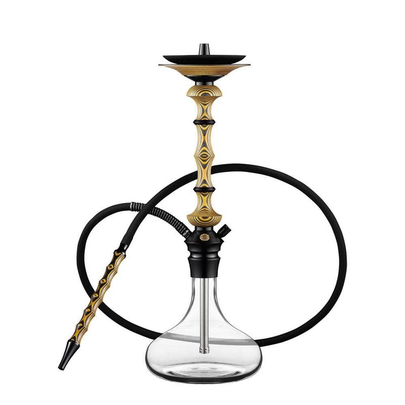 Japona Hookah Lotus - Yellow / Transparent