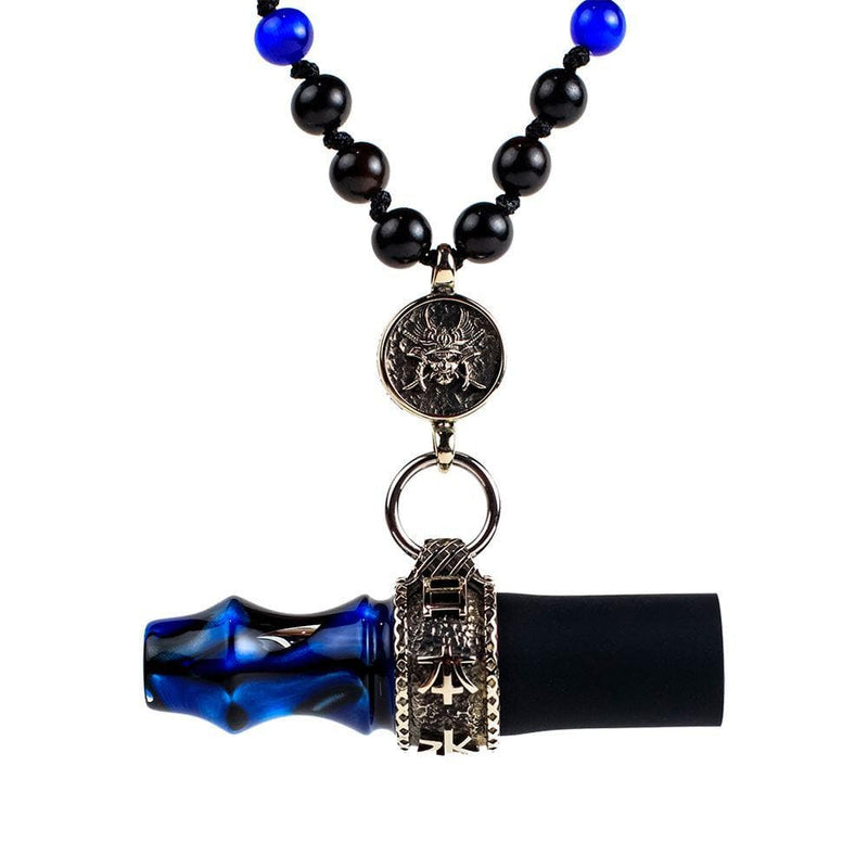 Japona Hookah Samurai Personal Mouth Tip - Bead / Blue