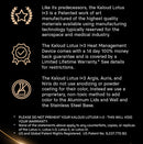 Kaloud Lotus I+3 Stainless Steel Heat Management Device -