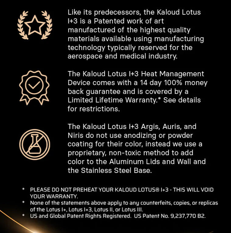 Kaloud Lotus I+3 Stainless Steel Heat Management Device -