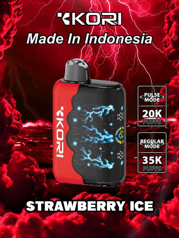 Kori Vape 35K Puffs Disposable - Strawberry Ice