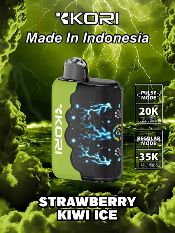 Kori Vape 35K Puffs Disposable - Strawberry Kiwi Ice