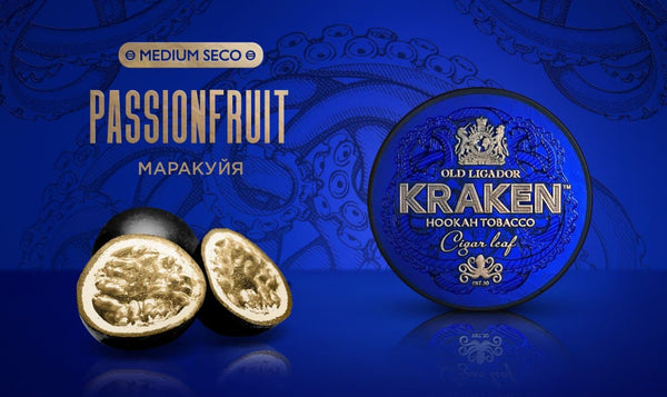 Kraken Medium Seco Passion Fruit Hookah Flavor -