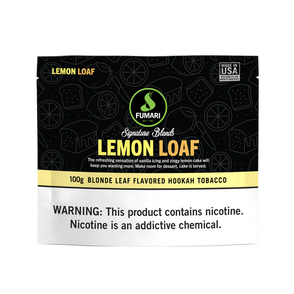 Fumari Lemon Loaf Hookah Shisha Flavor