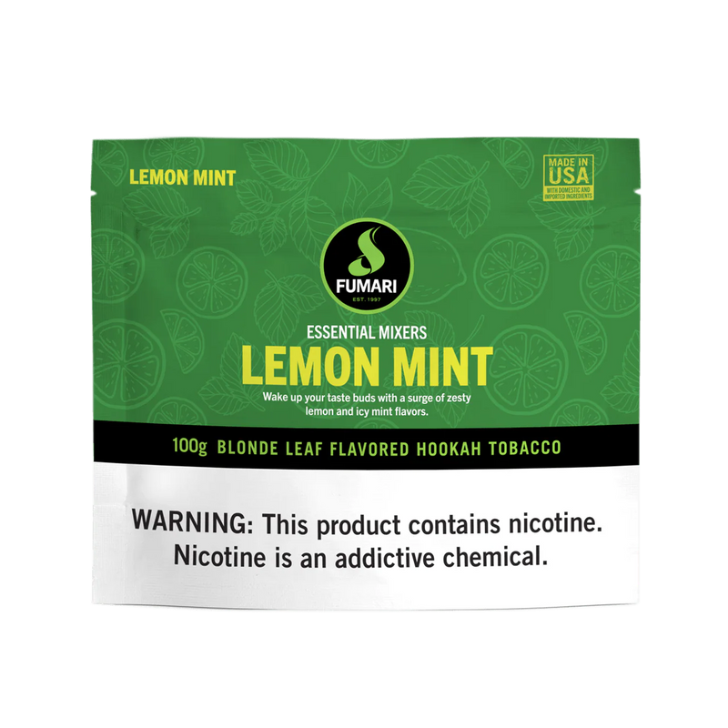 Fumari Lemon Mint Hookah Shisha Flavor - 100g