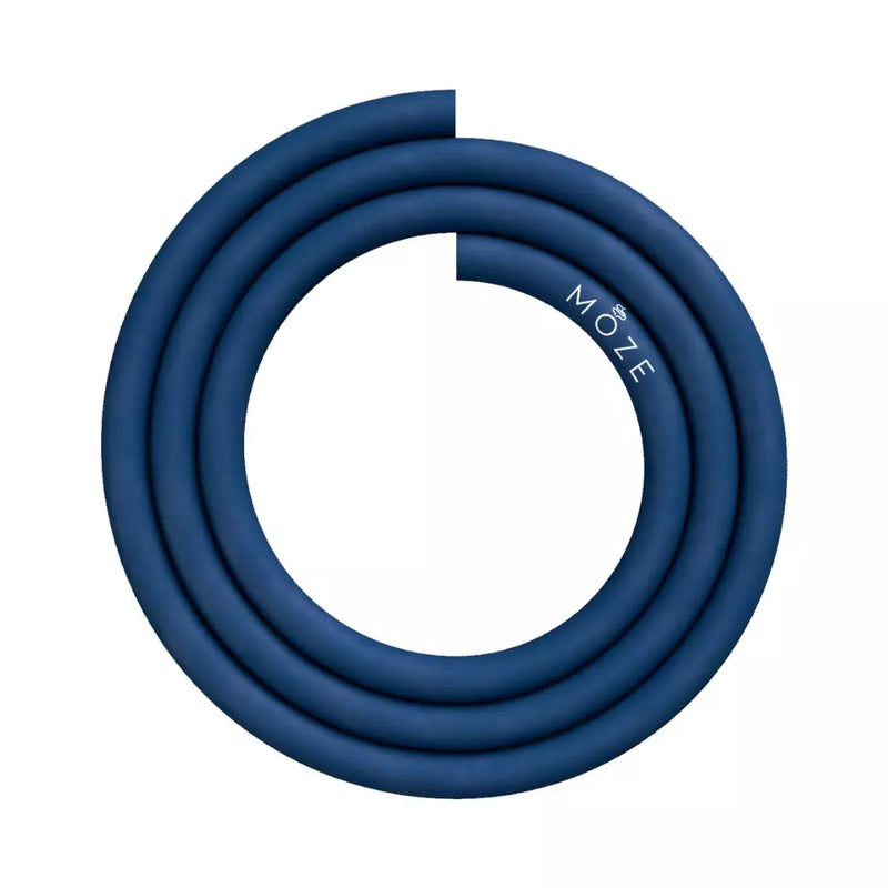 Moze Silicone Hookah Hose - Blue