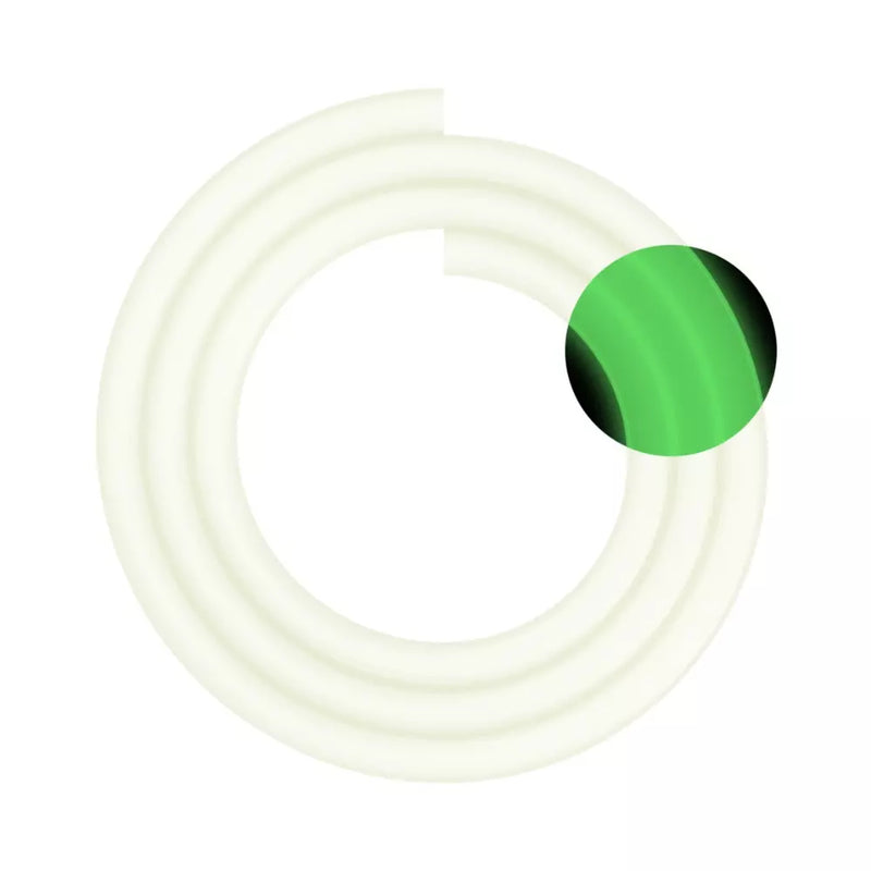 Moze Silicone Hookah Hose - Glow Green