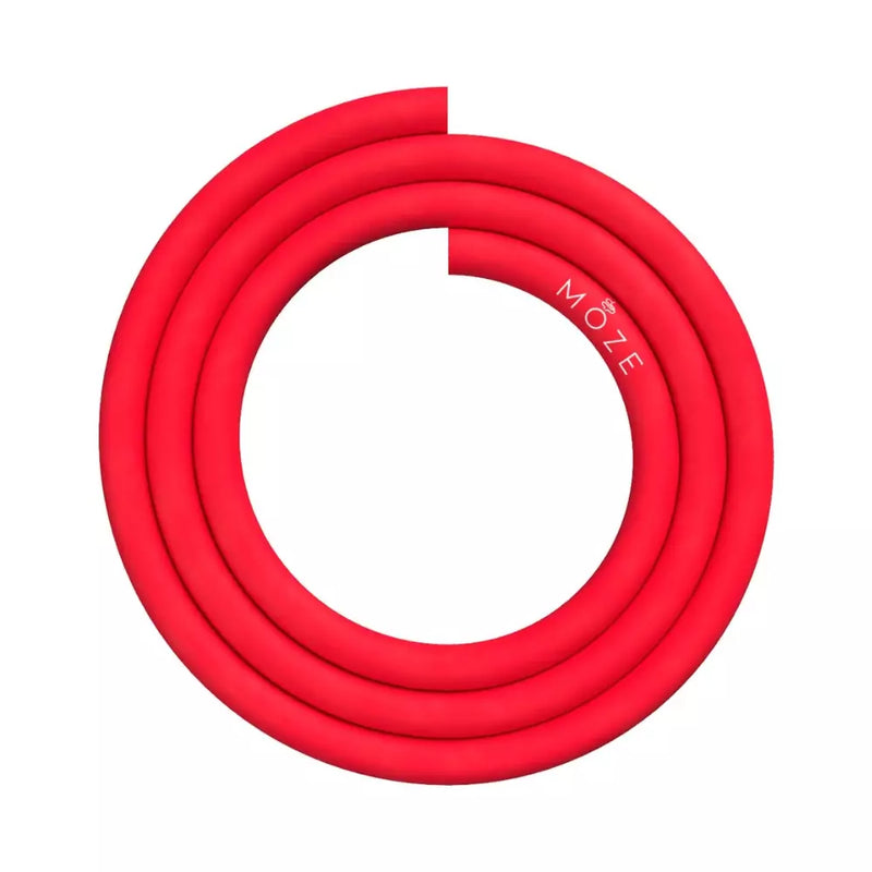 Moze Silicone Hookah Hose - Red