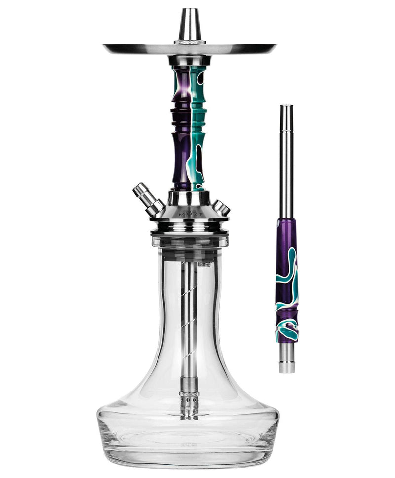 Moze Breeze Pro Hookah - Candy Line Purple/Green