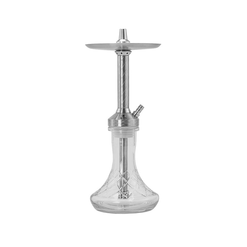 Mr. Shisha Mini Khalifa Hookah - Silver