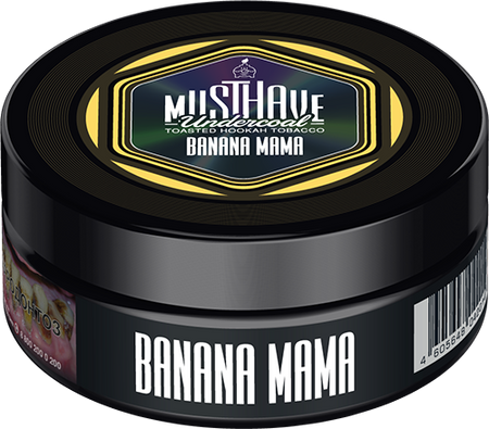 Must Have Banana Mama Hookah Flavor 125g - 