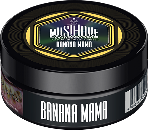 Must Have Banana Mama Hookah Shisha Tobacco 125g - 