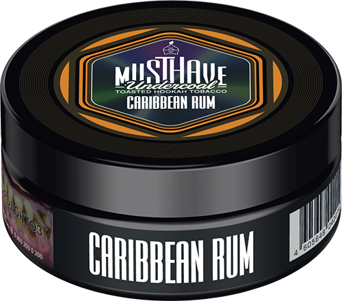 Must Have Caribbean Rum Hookah Flavor 125g -