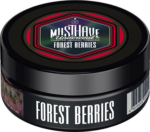Must Have Forest Berries Hookah Shisha Tobacco 125g - 