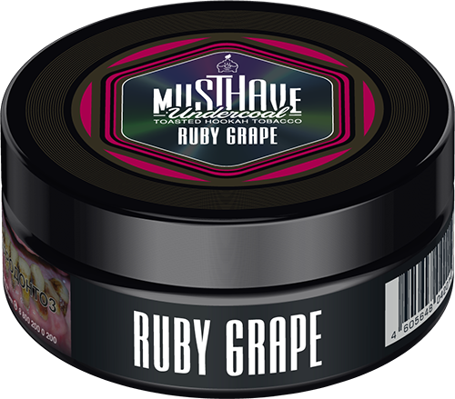 Must Have Ruby Grape Hookah Shisha Tobacco 125g - 