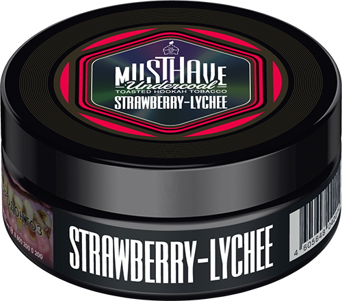 Must Have Strawberry-Lychee Hookah Shisha Tobacco 125g - 