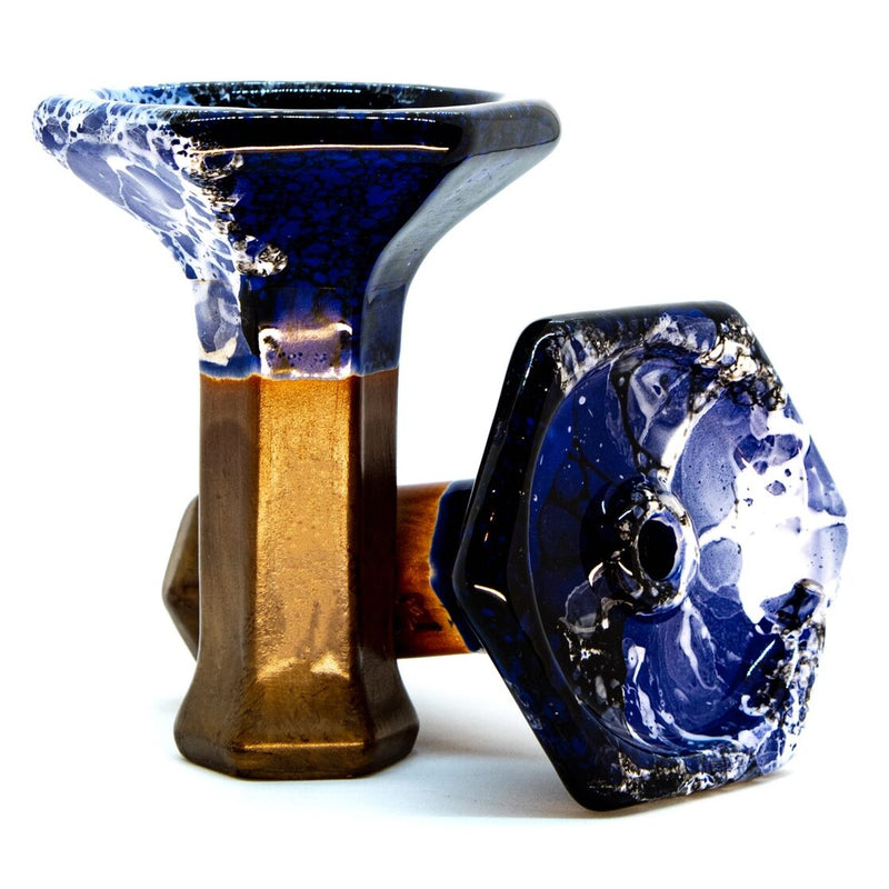 Moon Grand Phunnel Hookah Bowl - Dark-Blue