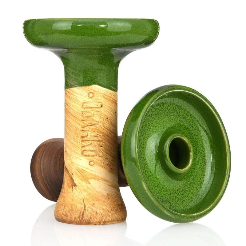 Oblako Phunnel L Glaze Hookah Bowl - Cucumber Green