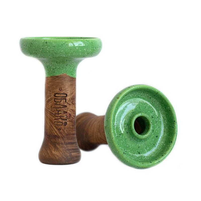 Oblako Phunnel L Glaze Hookah Bowl - Green