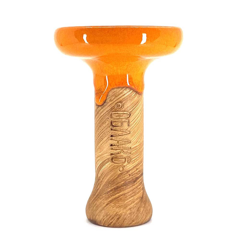 Oblako Phunnel L Glaze Hookah Bowl - Orange